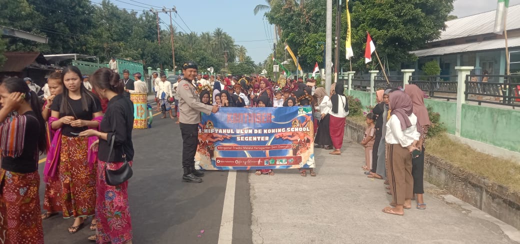 Kades Sukadana Zul Rahman SH,S,Pd.i. Gelar Lomba Porseni. APH Lakukan Giat PAM Untuk Pengamanan Selama Acara