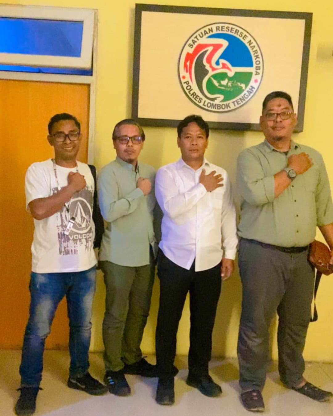 FP4 NTB Dan SEMESTA NTB Siap Jadi Mitra Strategis Polresta Loteng Dalam Upaya Pemberantasan Narkoba
