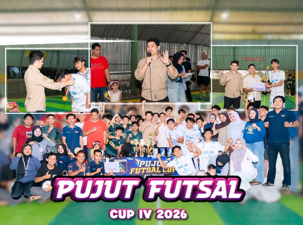 Turnamen KTK Pujut Cup IV Resmi Berakhir, Diikuti 35 Klub se-Kecamatan Pujut